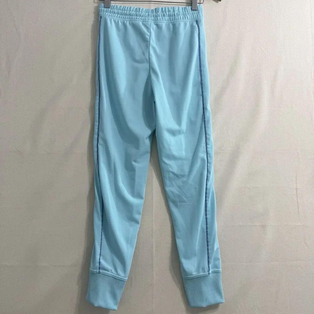 Nike Sportswear Big Kids Girls Large Blue High-Waisted Track pants DD6302 - Picture 2 of 10